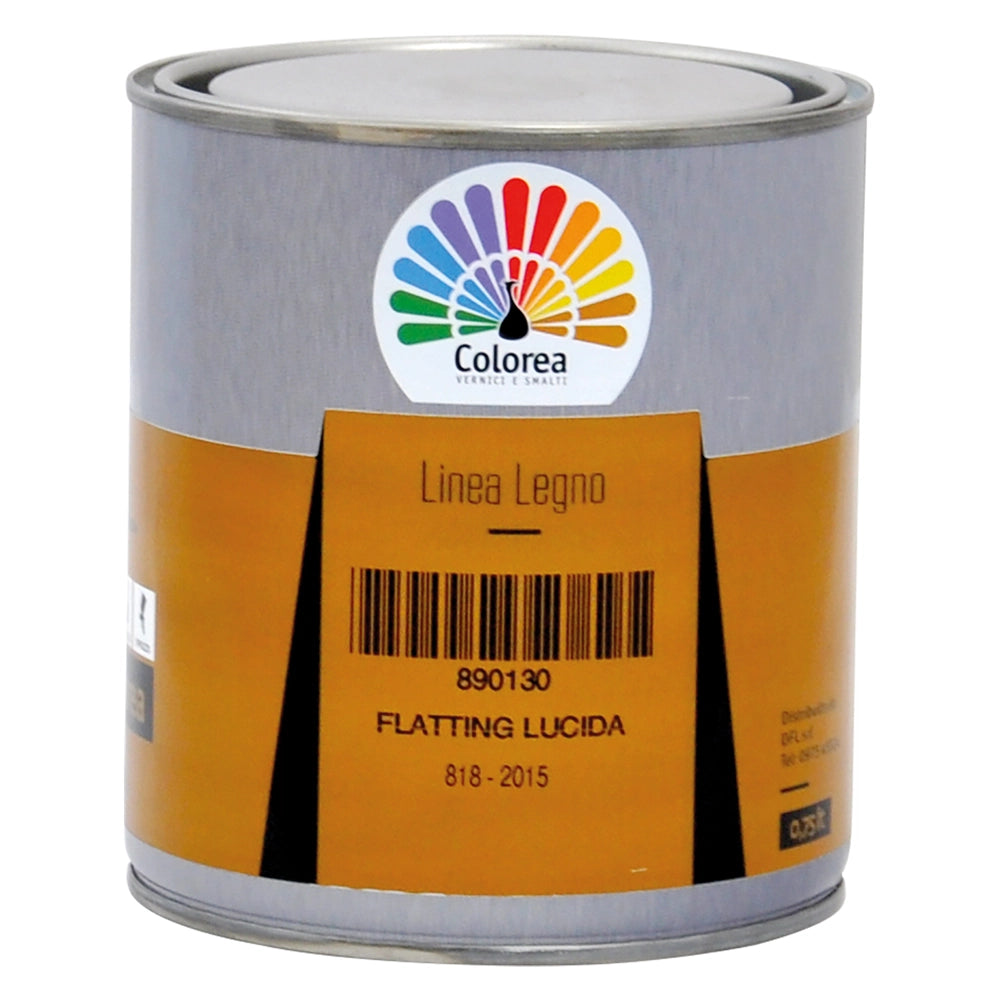 VERNICE FLATTING 'COLOREA' Lt. 0,750 Trasparente lucida- 6 pezzi  - COLOREA