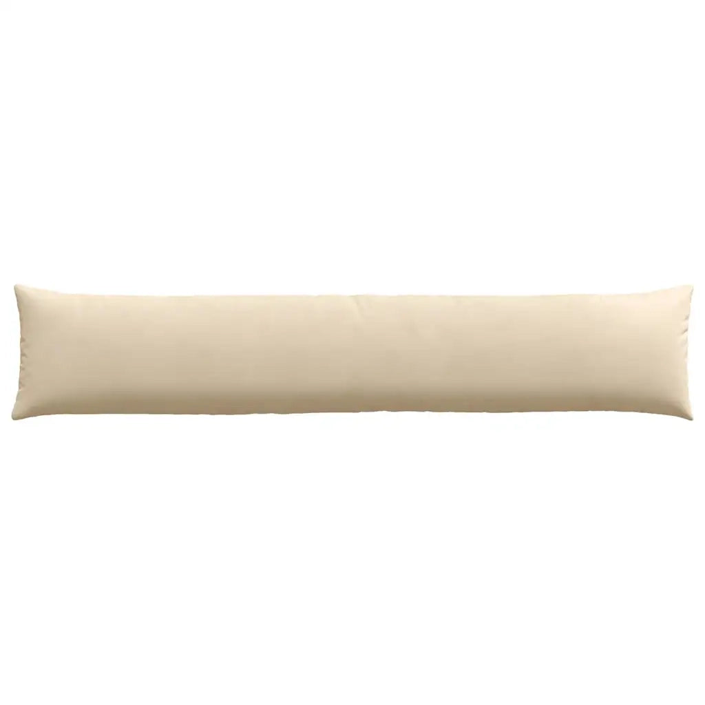 Cuscini da Divano 2 pcs Crema 200 x 40 cm Tessuto 42013901
