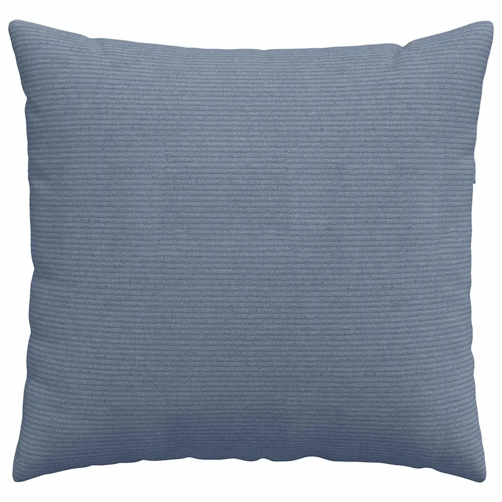 Cuscini da Divano 2 pz | Cuscini per sedie Blu 45 x 45 cm Tessuto in Cords