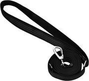 Manubrio Multifunzionale per Cane - Cinturino e Manubrio Versatile - Lunghezza Regolabile per Addestramento, Escursioni e Corsa con Carabiner