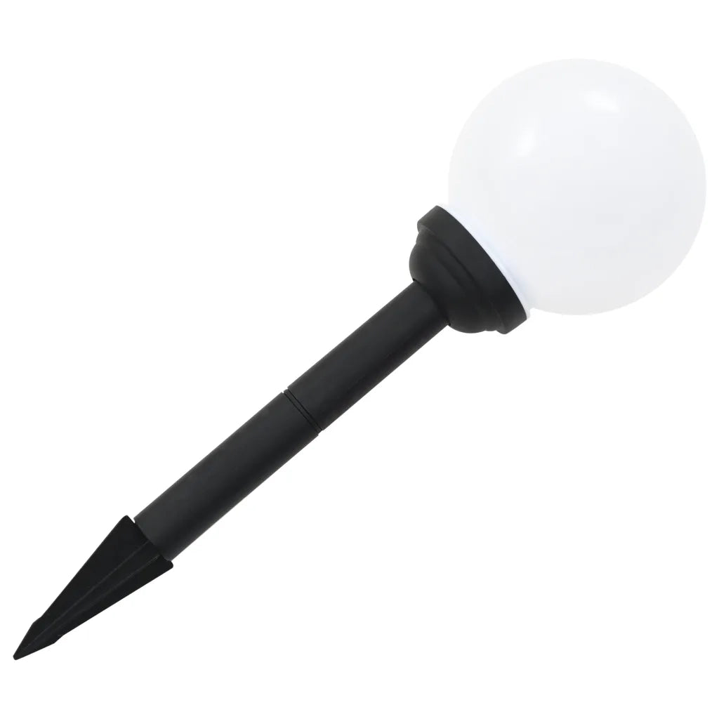 Lampade Solari da Esterno 6 pz LED Sferiche 20 cm RGB 277126