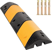 Ponte cavo 2 canali - protegge cavi - 100 x 30 x 6 cm