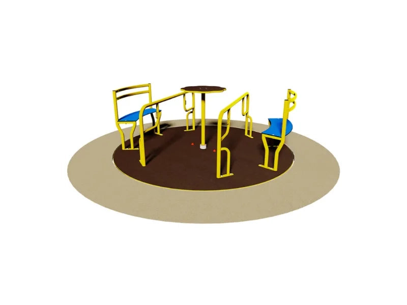 Giostra Carosello e Carosello Light Giochipark inclusiva Ø240cm 2-16 anni - Carosello