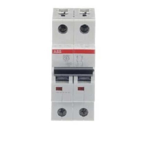 ABB S202 C63 INTERRUTTORE AUTOMATICO 6KA 2P