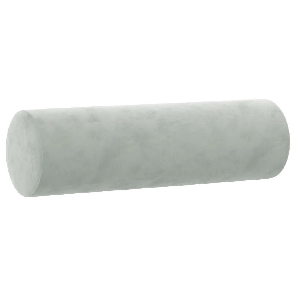 Divano a 3 Posti con Cuscini-Sofa 3 Posti con Cuscini Grigio Chiaro 180 cm in Velluto 732994