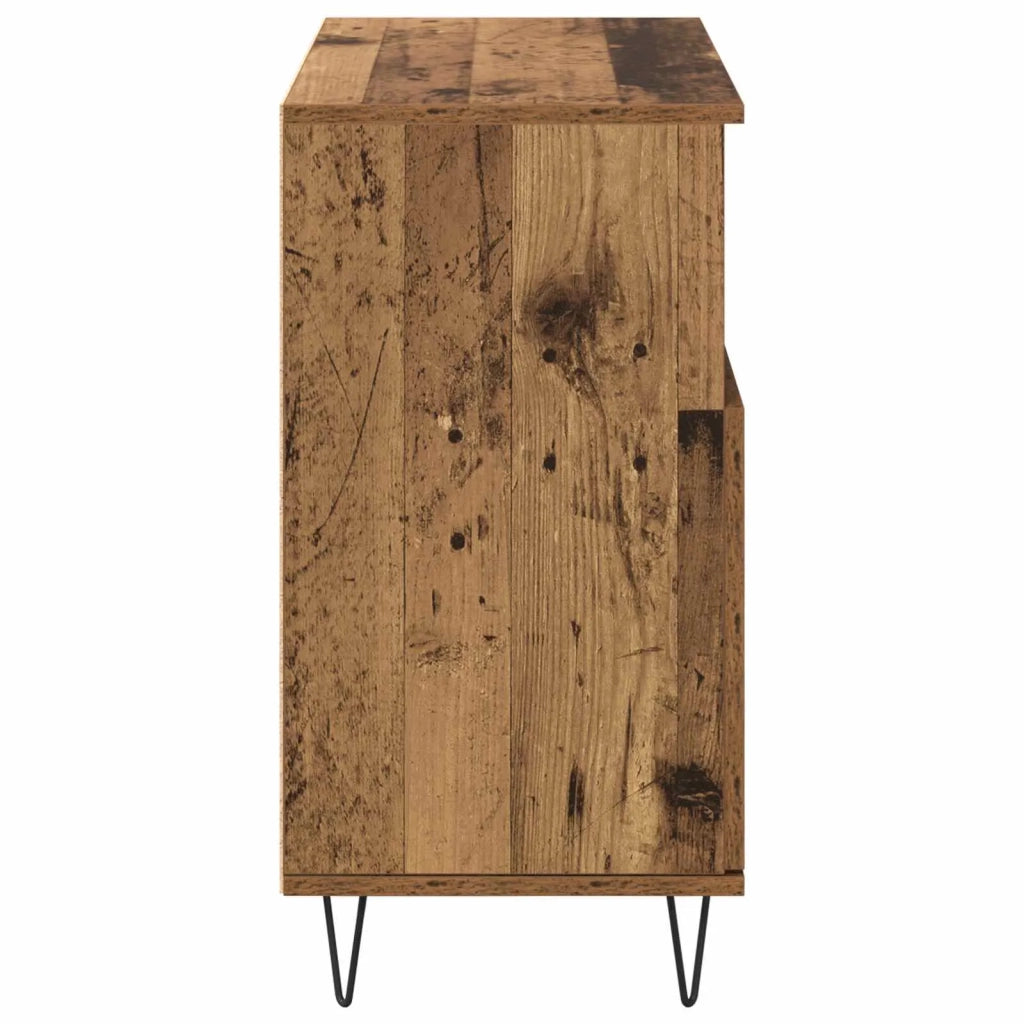 Credenza 2 pcs Legno vecchio 60 x 35 x 70 cm 3394548