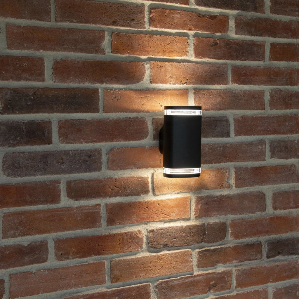 Applique esterna ovale moderna grigia 2xGU10 IP54 Kanlux