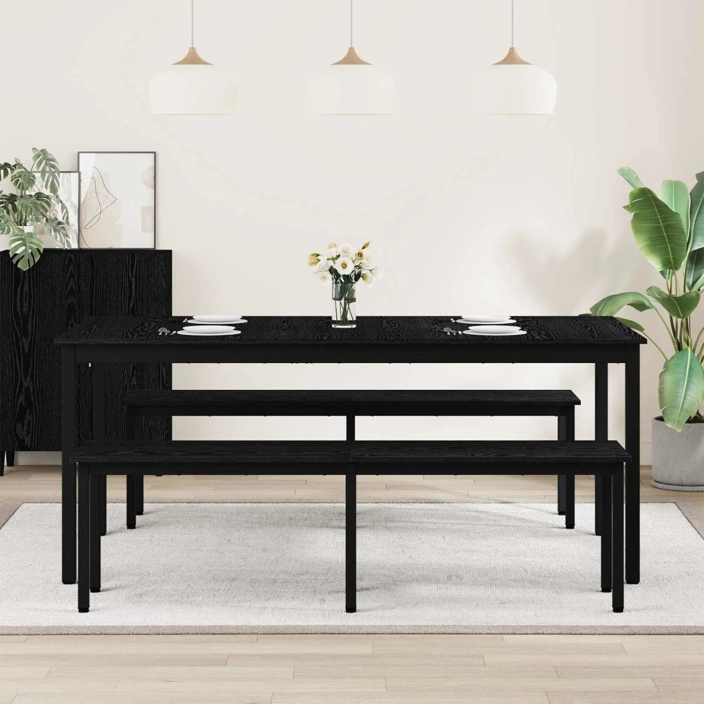Tavoli da pranzo 2 pcs 180 x 90 x 75 cm Legno multistrato 3415378