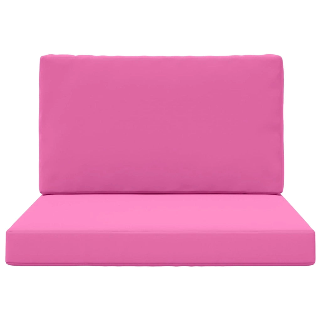 Cuscino per divano da esterno 2 pz | Cuscini per sedie Rosa Poliestere