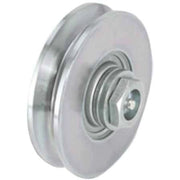RUOTA CON BULLONE PER CANCELLI C/INGRASSATORE 100 mm