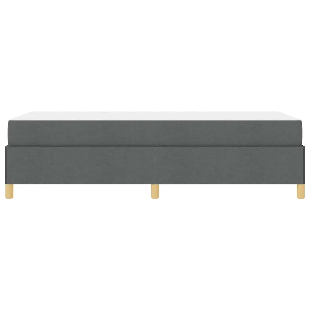 Struttura del letto Grigio scuro 80 x 200 cm Tessuto 3398893