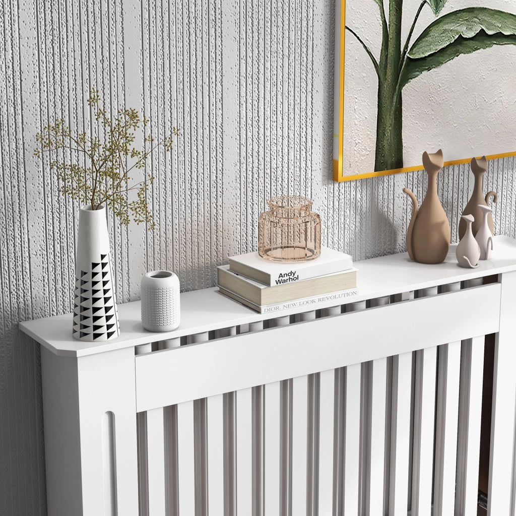Armadio copriradiatore ¨C Minimal ¨C Bianco 112x19x81 cm