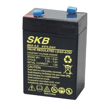 BATTERIA AGM Ermetica SKB 6V 4,5Ah