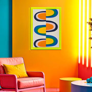 Bamivani, Quadro Materiale Struttura in Plastica, 50x70h cm Multicolore