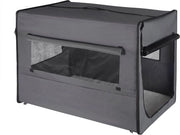 Banco per Cani - Con Cuscino - Adatto per Auto - Grigio - 90x59x67 cm