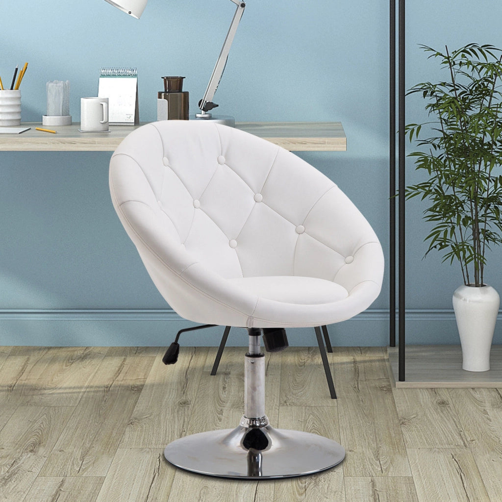 Poltrona Relax in Pelle ¨C Minimal ¨C Bianco
