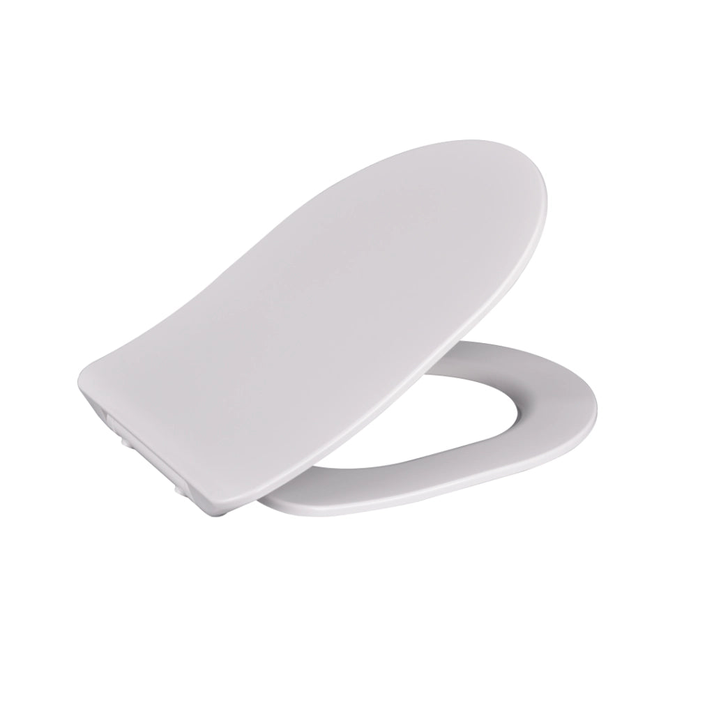 Sedile wc ammortizzato bianco lucido