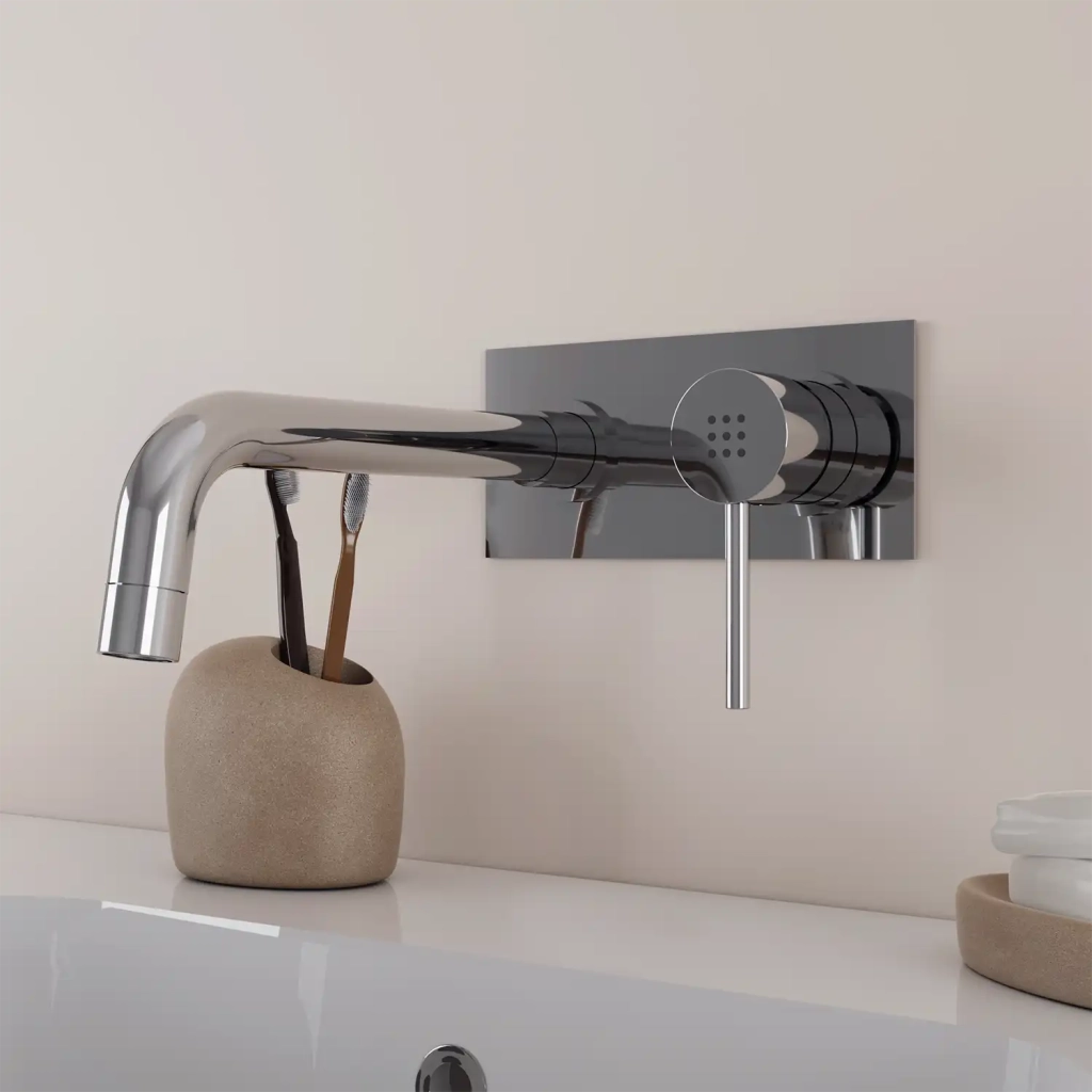 Miscelatore lavabo ad incasso cromato | Ava