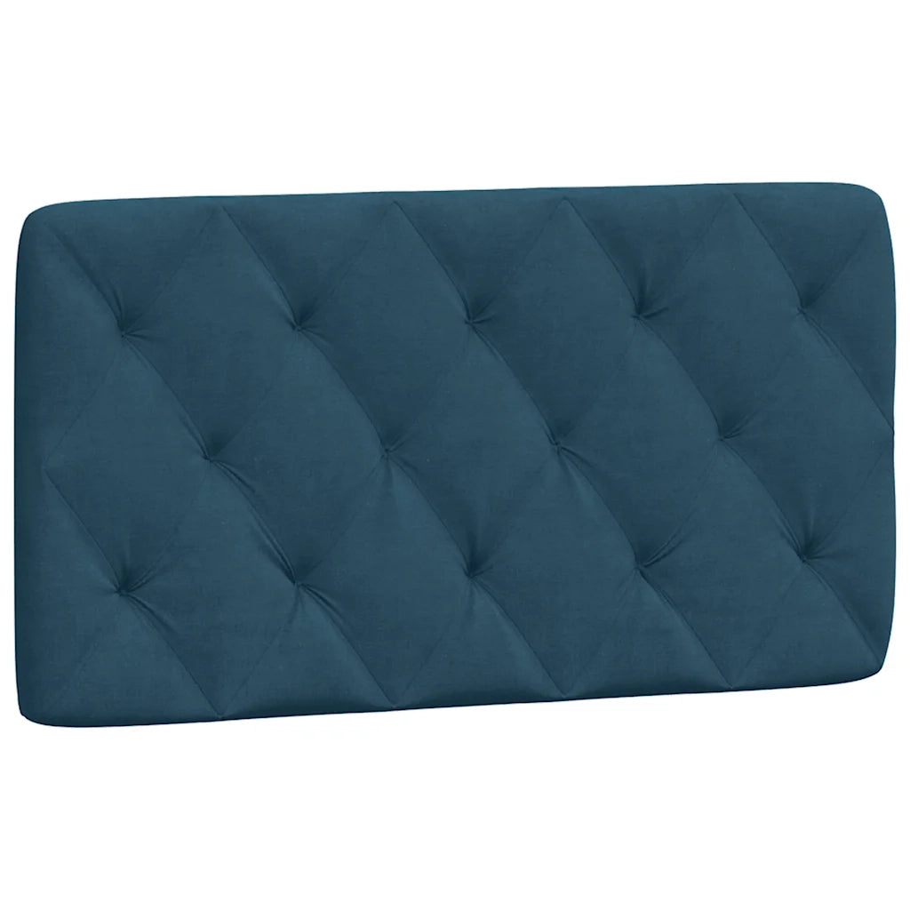Giroletto senza Materasso Blu 100x200 cm in Velluto