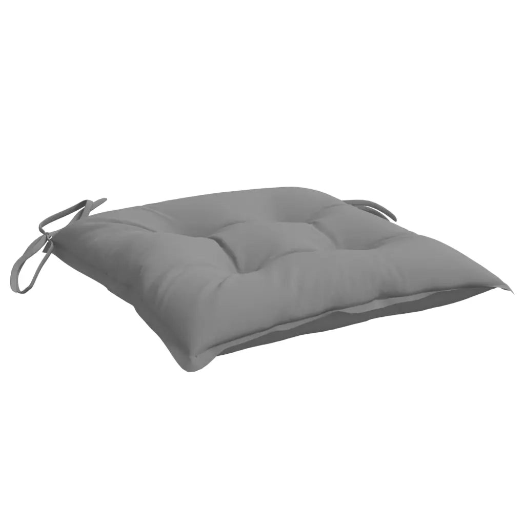 Cuscini per Sedia 6 pz | Cuscini per sedie Grigi 50x50x7 cm Tessuto Oxford