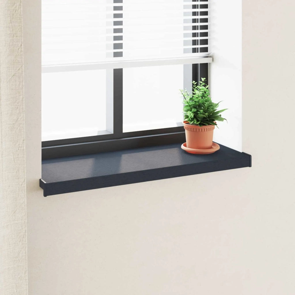 Soglia della Finestra Antracite con Venature del Legno PVC 42046969