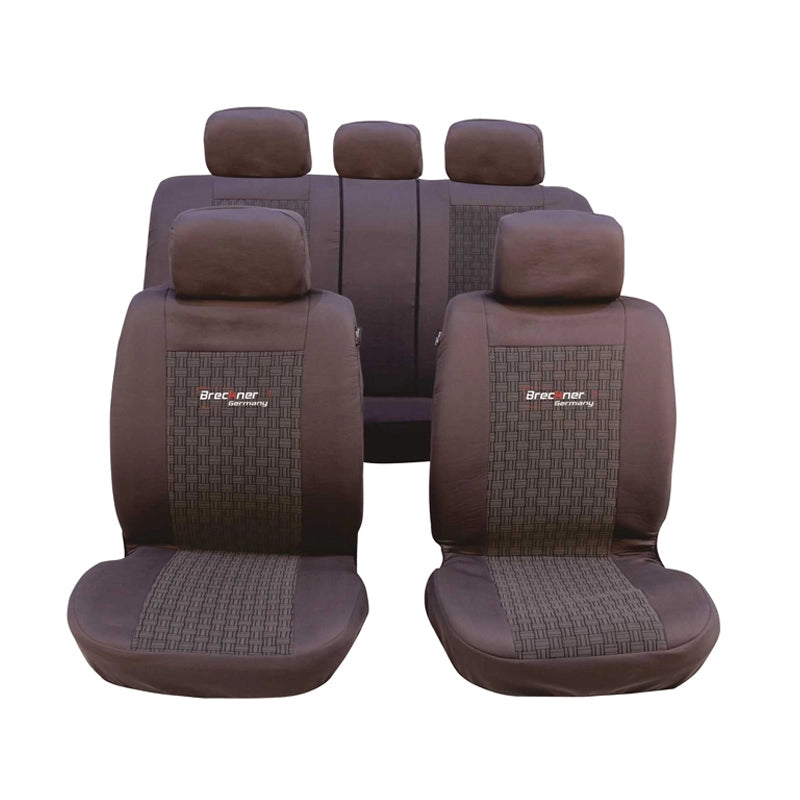 Set coprisedili universale grigio nero