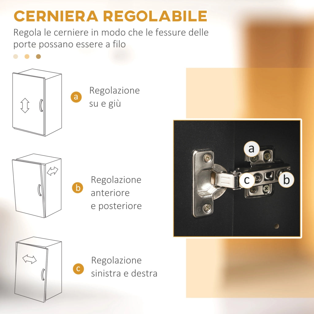 Credenza ¨C zephmum ¨C Legno, Nero
