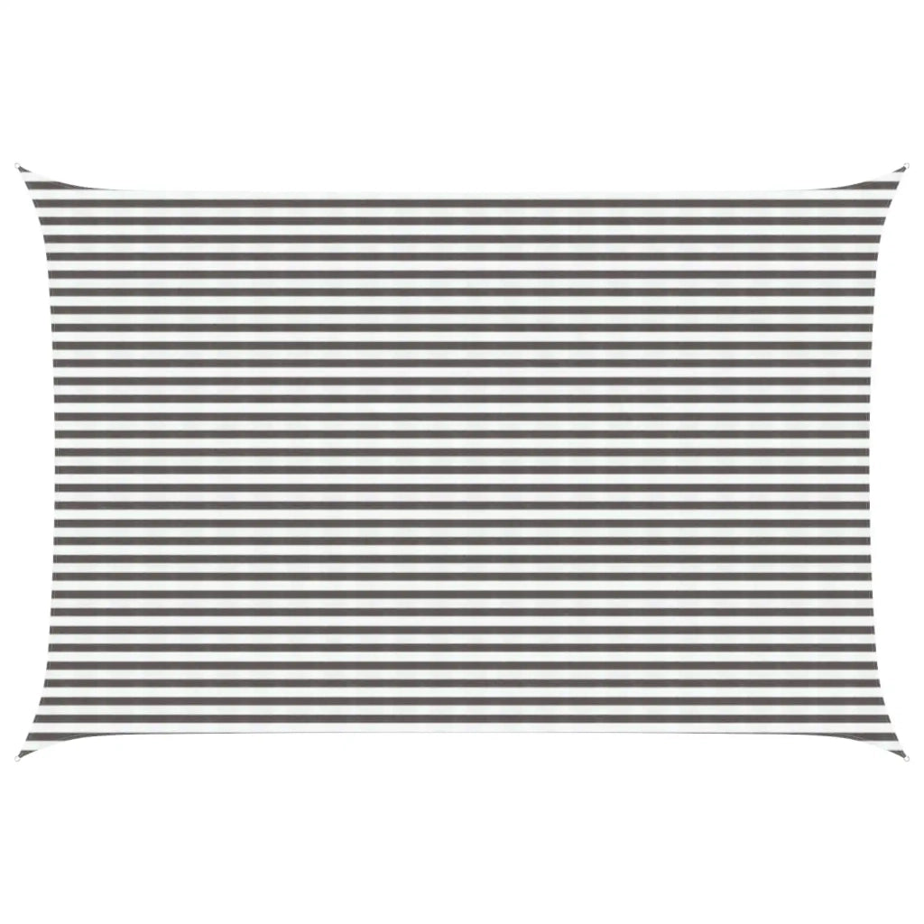 Telo Ombra Grigio chiaro e bianco 4 x 6 m HDPE 42032954