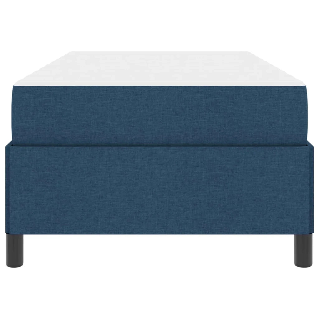 Letto a molle Blu 80 x 200 cm Tessuto