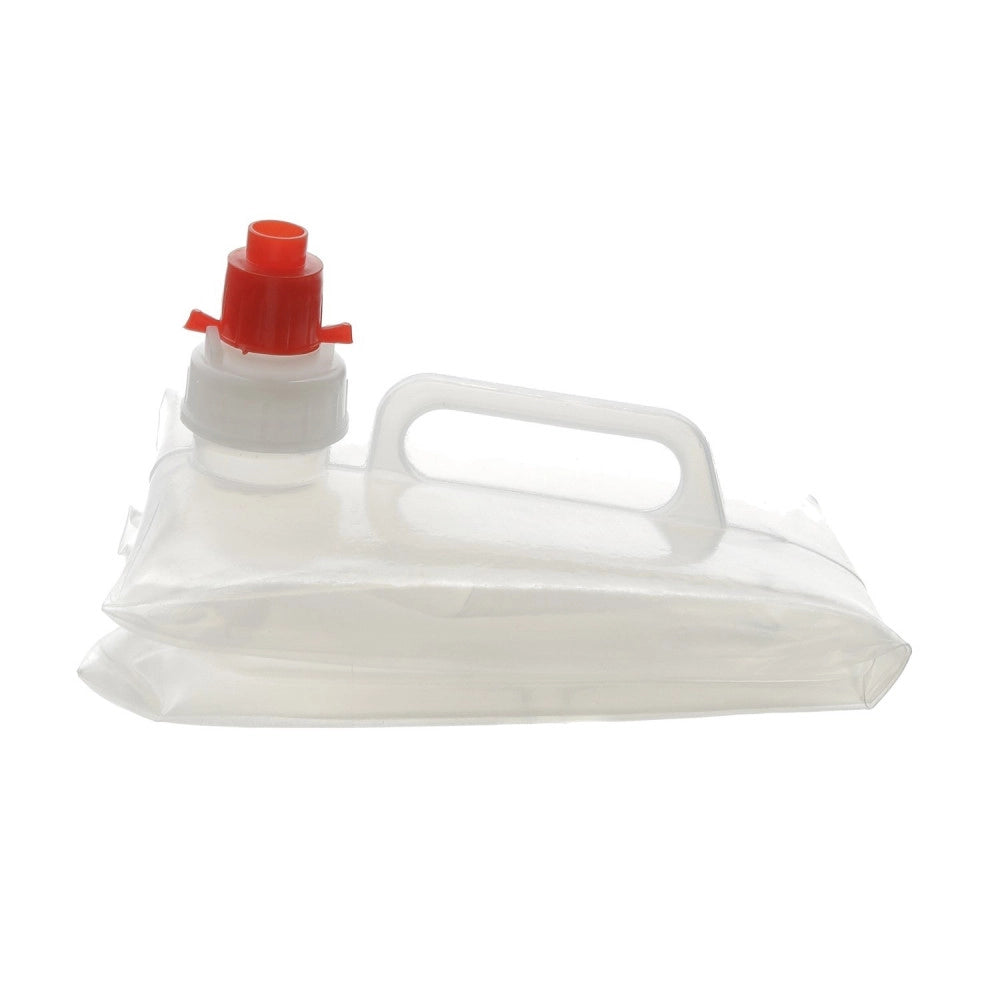 Trade Shop - Tanica Pieghevole Da 14 Litri Con Rubinetto Da Viaggio Campeggio Montagna Mare -