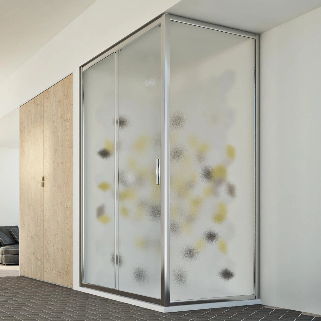 Box Doccia 90x110 CM H198 stampato C mod. Young Duo 1 Anta