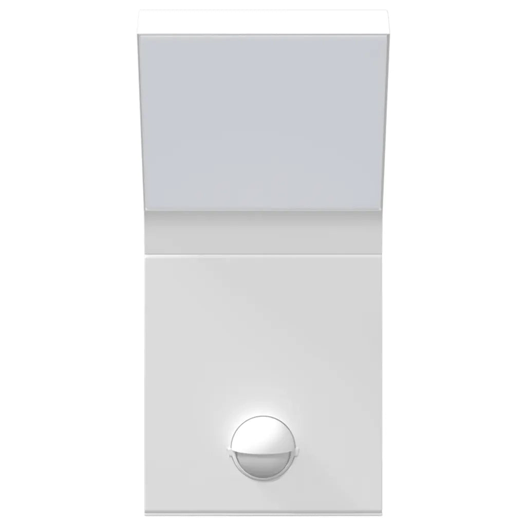 Applique con LED e Sensore Bianca in Alluminio Pressofuso 4006274
