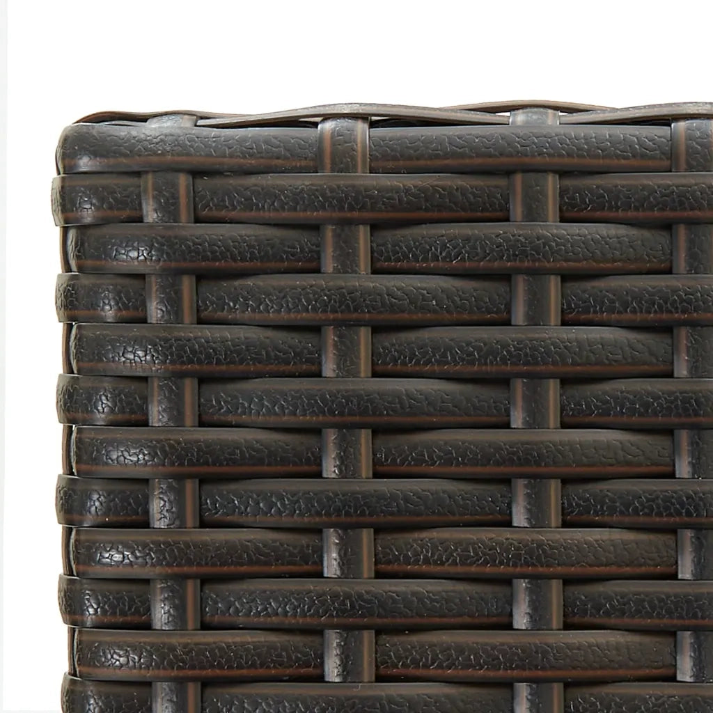 Set Bar da Giardino 5 pz Marrone 3067955