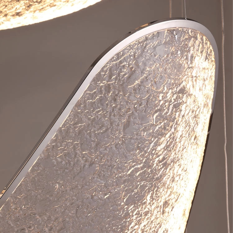 Lampadario Empire cromato acrilico LED 121W Maxlight