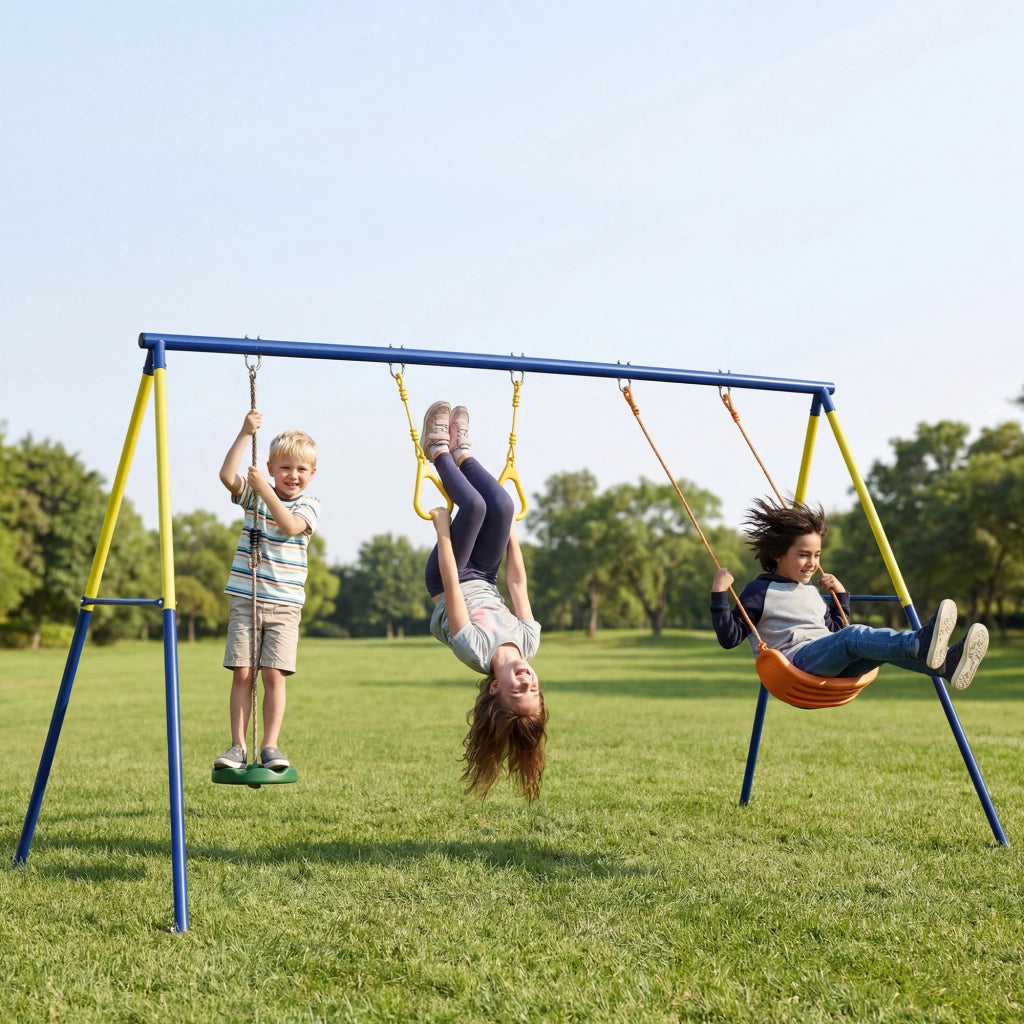 Altalena per bambini 3 in 1 ¨C zephmum ¨C Multicolore