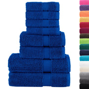 Set ASciugamani SOLUND 8 pz Blu 600 gsm 137538