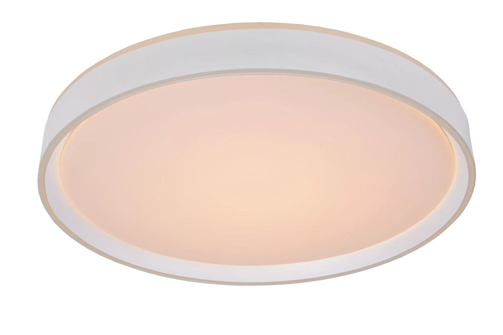 Plafoniera LED Lucide Nuria 50cm 36W bianca dimm.