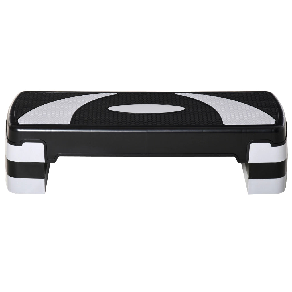 Stepper 3 Stadi Regolabile ¨C Minimal ¨C Nero Grigio 80x31x20 cm