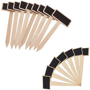 Set di etichette per piante da 42 pezzi - Etichette per giardino - Etichette per piante - Etichette in legno - Sostenibili - Resistenti all'usura - Dimensioni 14,7 x 6,1 cm