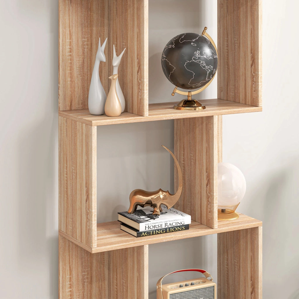 Mobile Libreria 5 Ripiani 60x24x184,5 cm in Legno