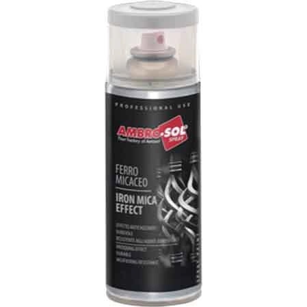 BOMBOLETTA SPRAY FERROMICACEO 400 ml Ferro antico - 6 pezzi- AMBROSOL
