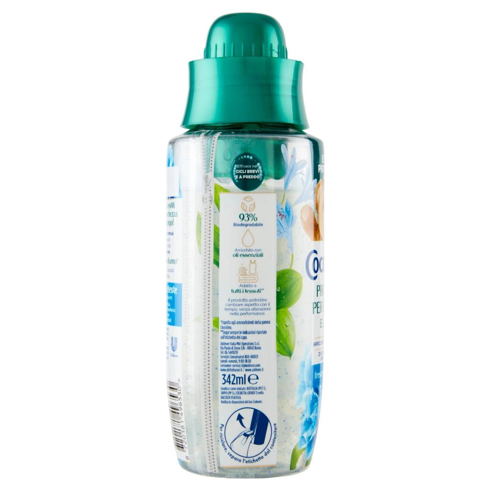 COCCOLINO PROFUMO PER BUCATO AMMORBIDENTE 342 ML ELIXIR CON OLI ESSENZIALI FRESCHEZZA CELESTE OKY
