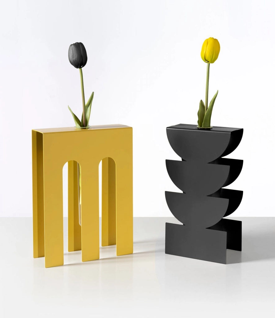 Vaso portafiore decorativo Memphis Viola ametista
