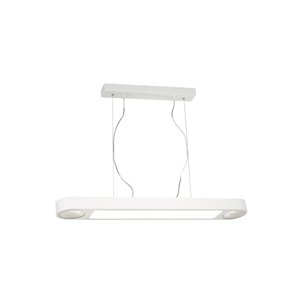 Lampada a sospensione Milagro Luce LED 40W bianca Ø86cm