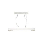 Lampada a sospensione Milagro Luce LED 40W bianca Ø86cm