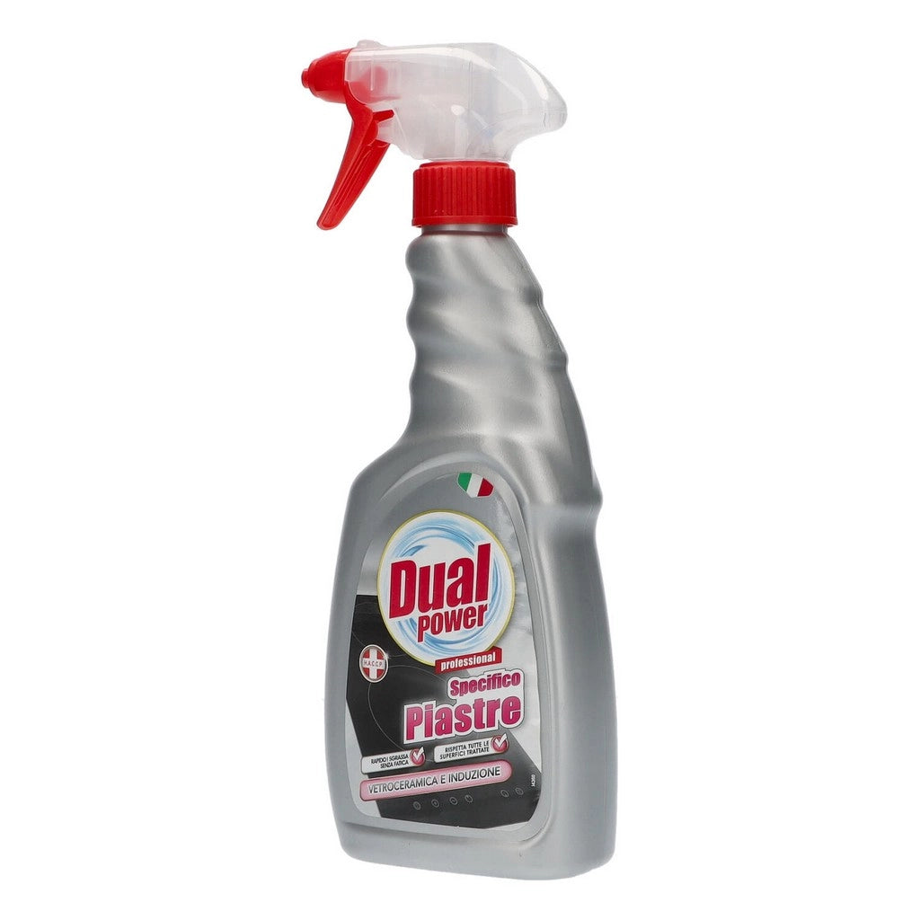 DUAL POWER SPRAY 500ML DETERGENTE SPECIFICO PER PIASTRE  INDUZIONE