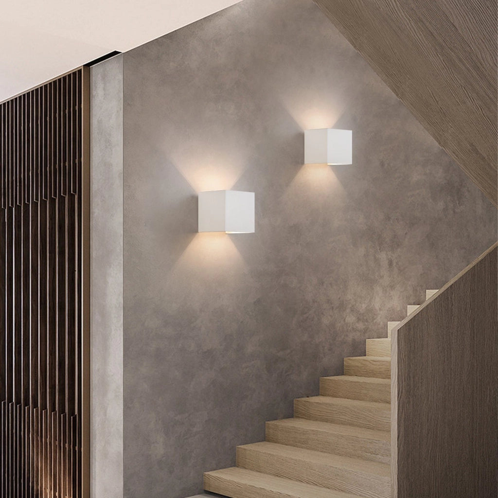 ZMH Lampada da parete a LED per interni 2ER lampada da parete per esterni luce moderna su e giù per il corridoio