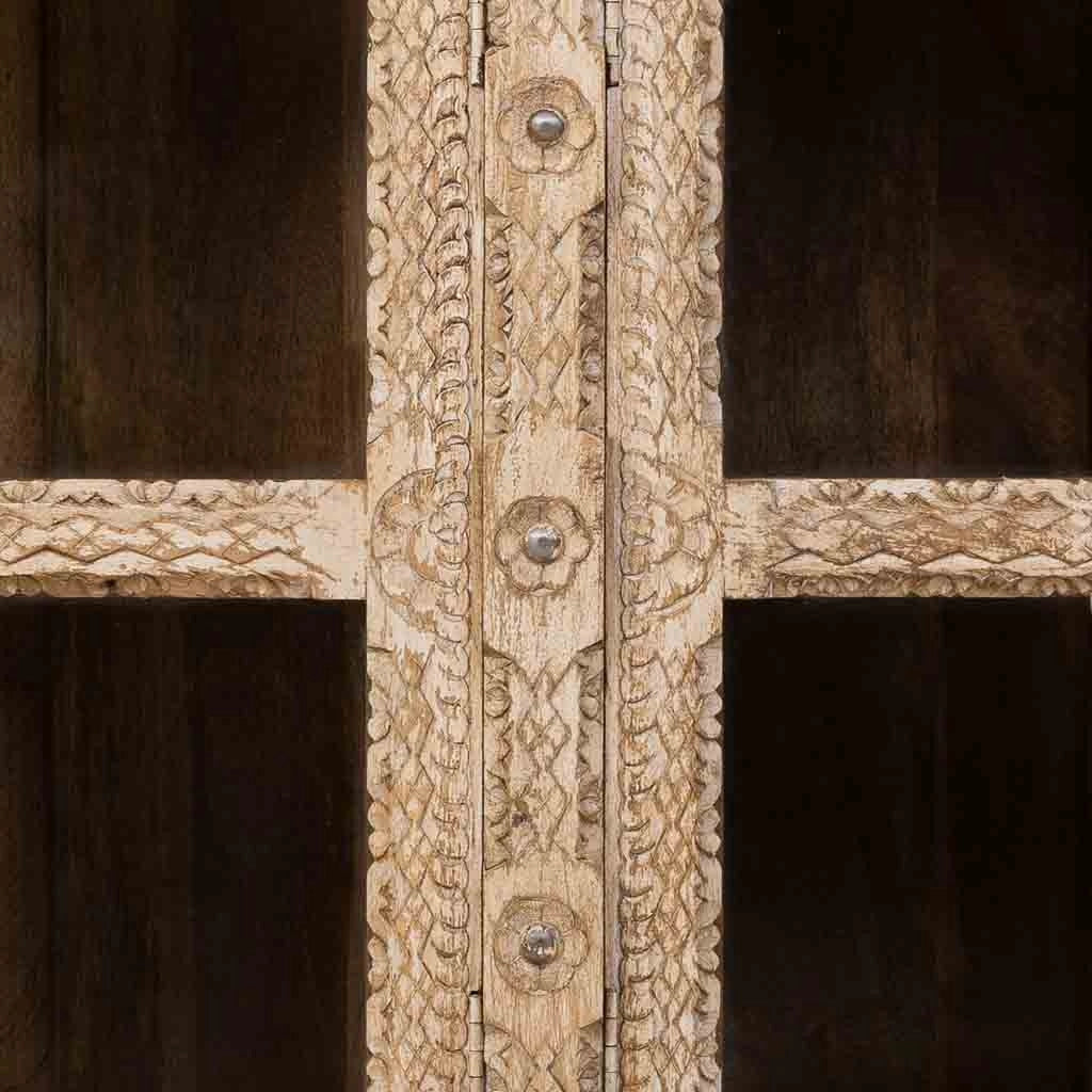 Credenza in legno beige  180x43x100
