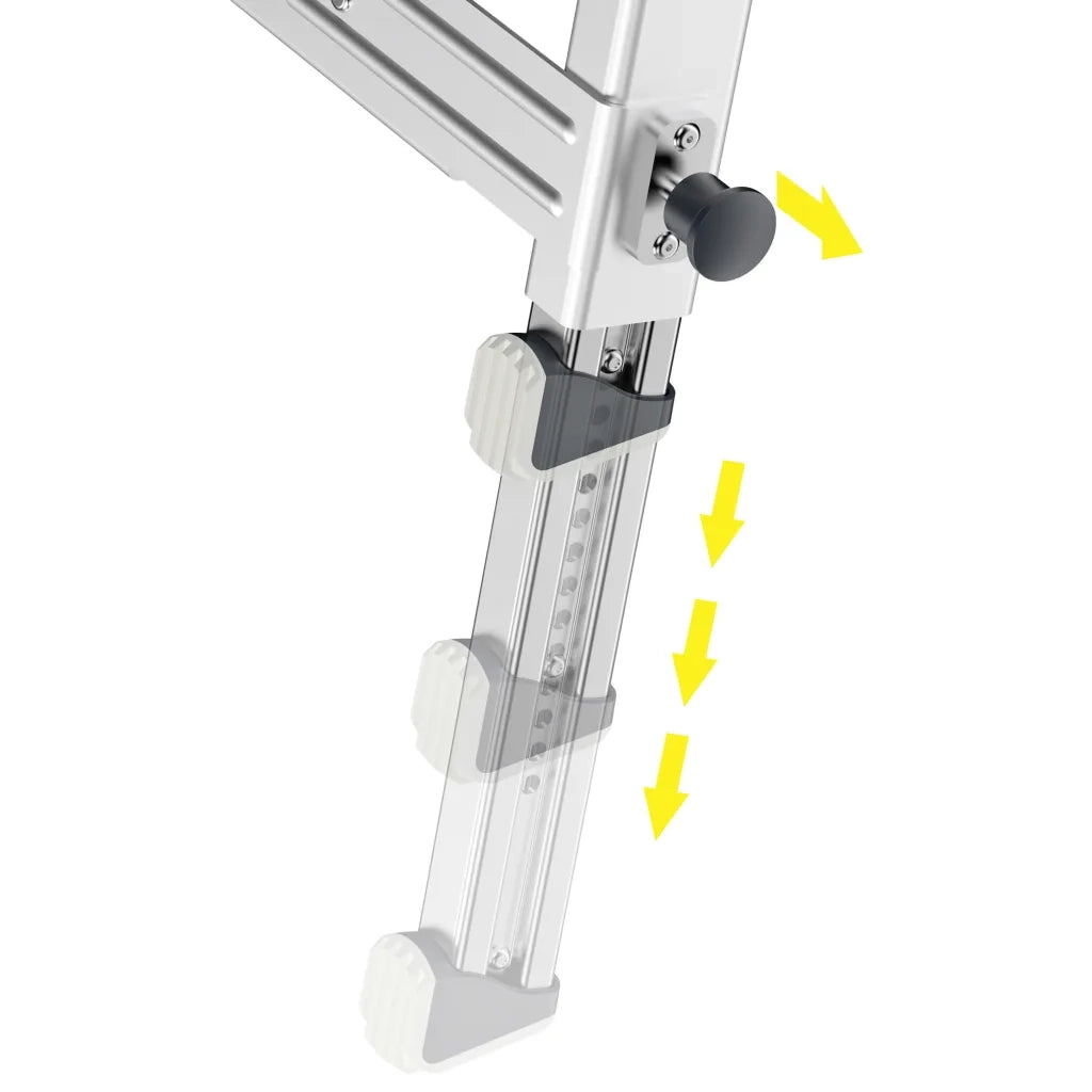 Hailo Piattaforma per Scale TP1 Alluminio 424855