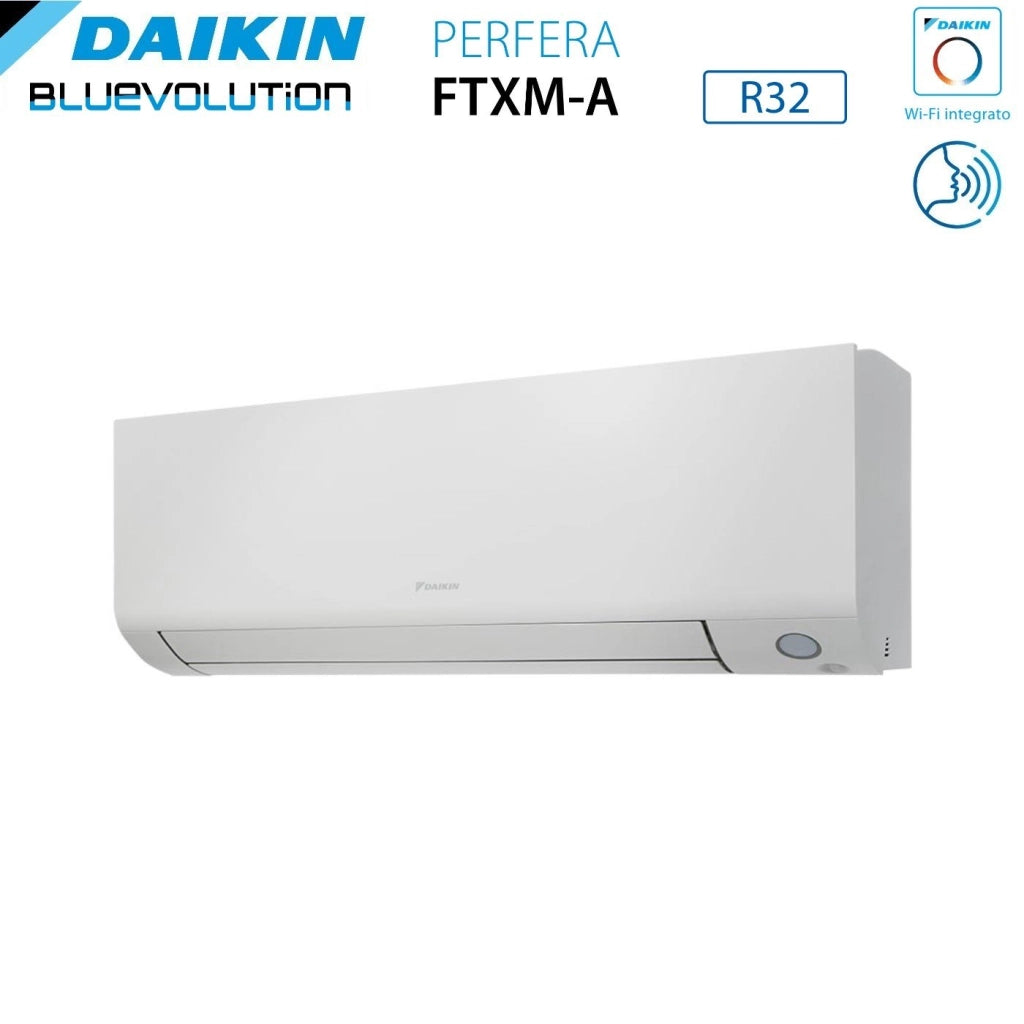 Climatizzatore Condizionatore Daikin Bluevolution Quadri Split Inverter serie PERFERA ALL SEASON 7+7+9+15 con 4MXM68A R-32 Wi-Fi Integrato 7000+7000+9000+15000 Garanzia Italiana